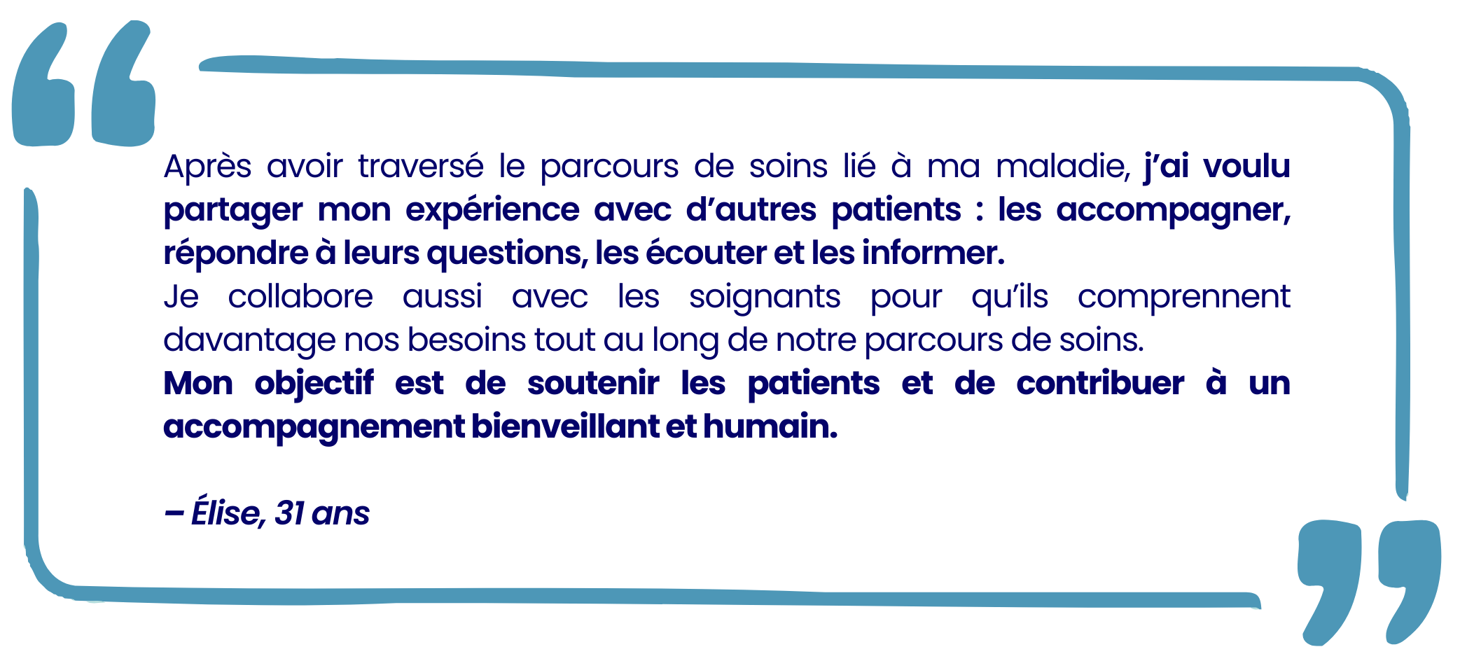 Témoignage patient cancer patient expert