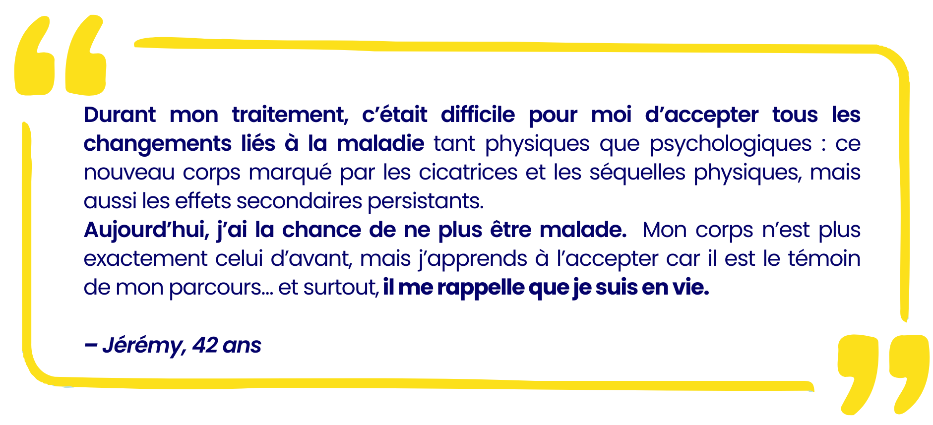 Témoignage patient cancer troubles sexuels